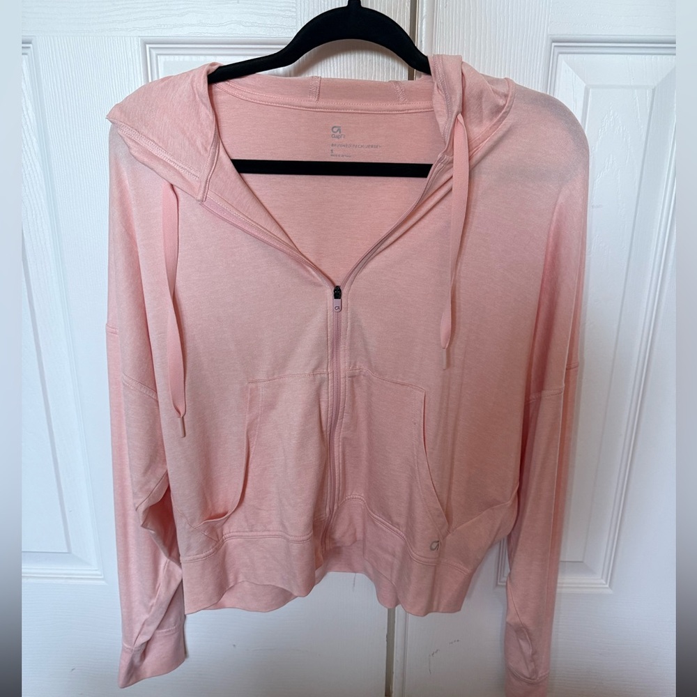 GAP Light Pink Zip-Up Hoodie